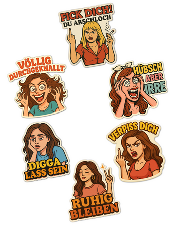 MOODSWINGS Sticker-Set