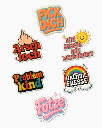 VINTAGE VULGARITY Sticker-Set