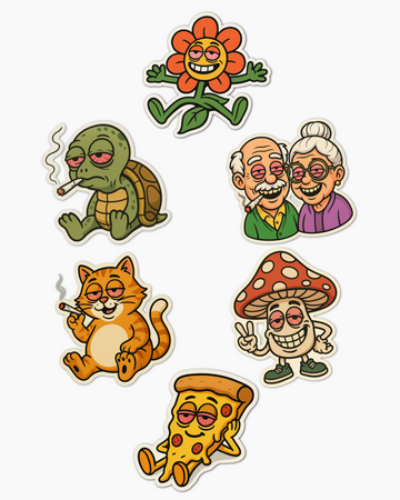 BAKED Sticker-Set