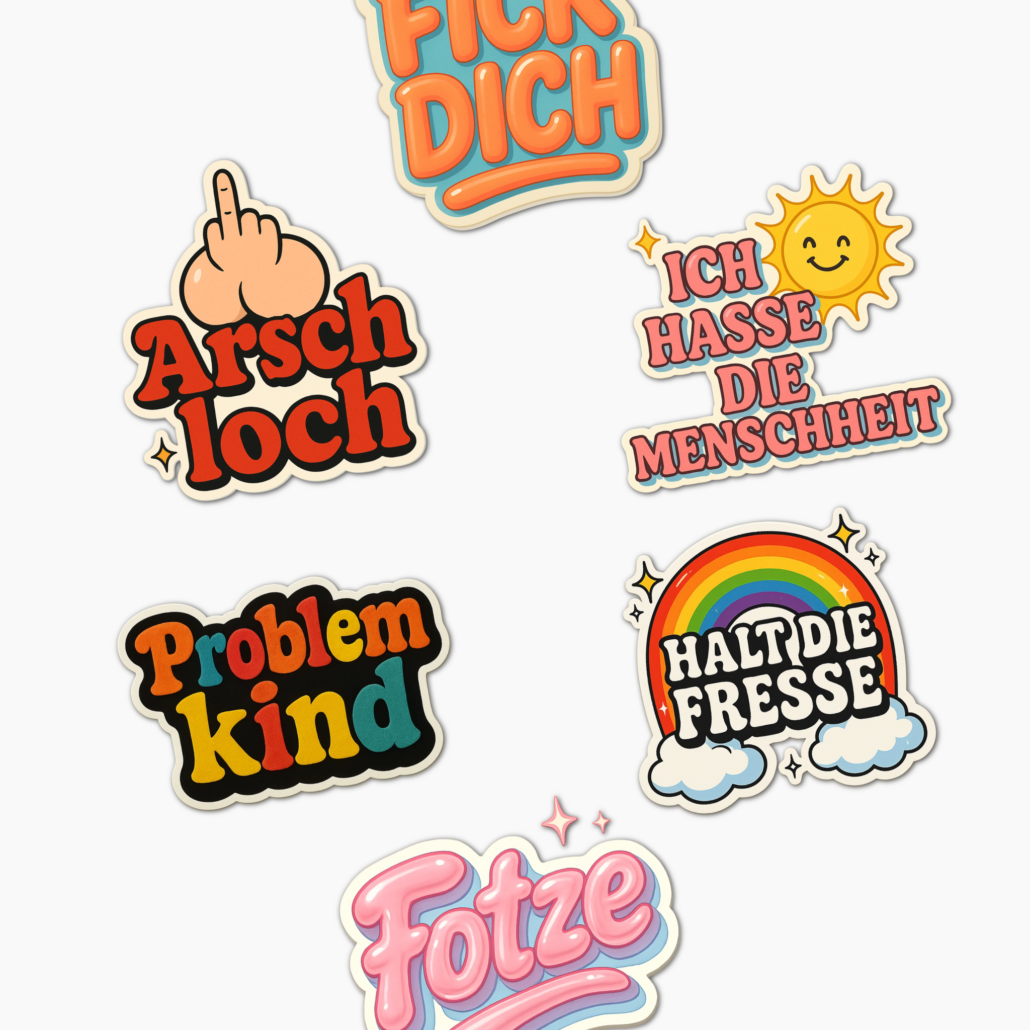 VINTAGE VULGARITY Sticker-Set