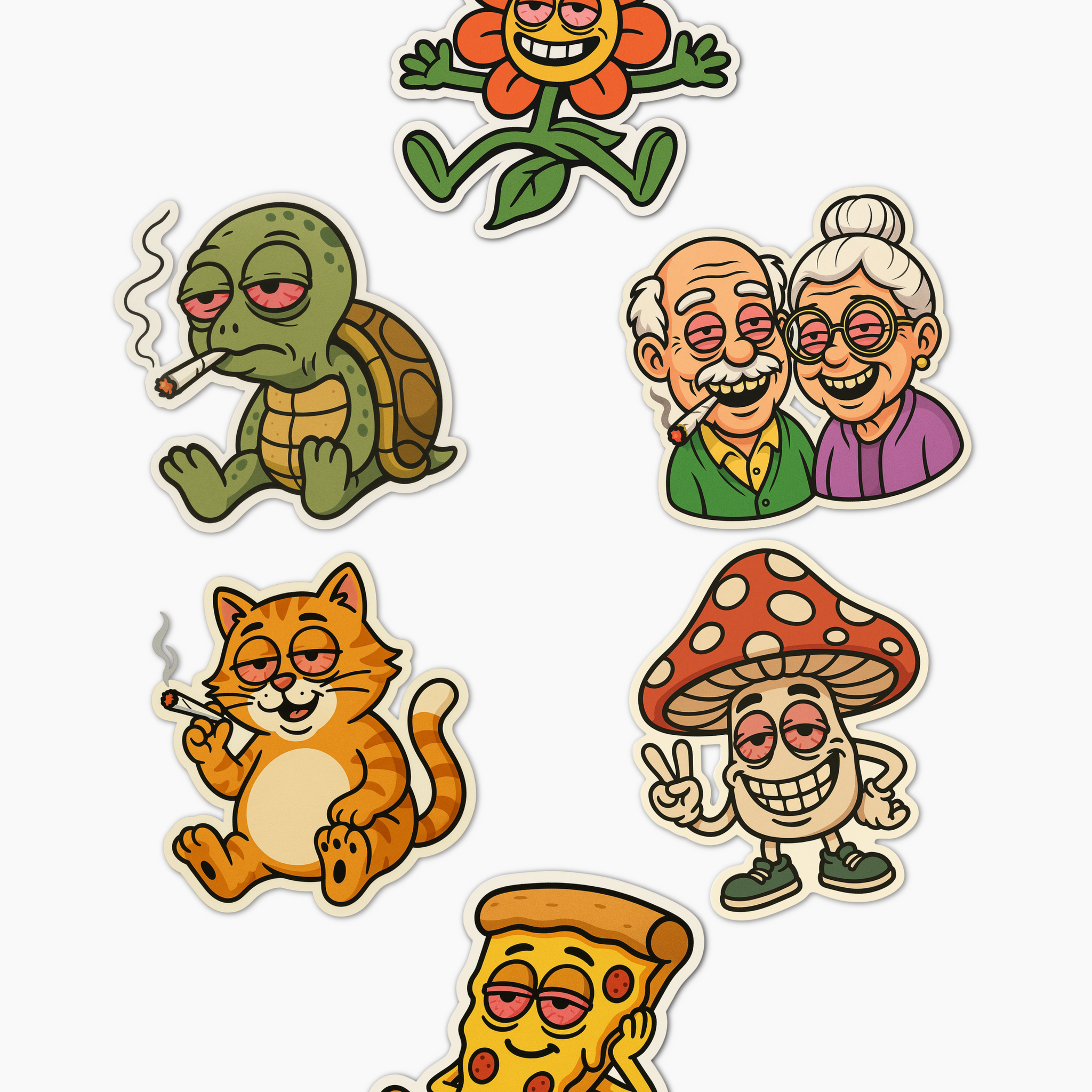 BAKED Sticker-Set