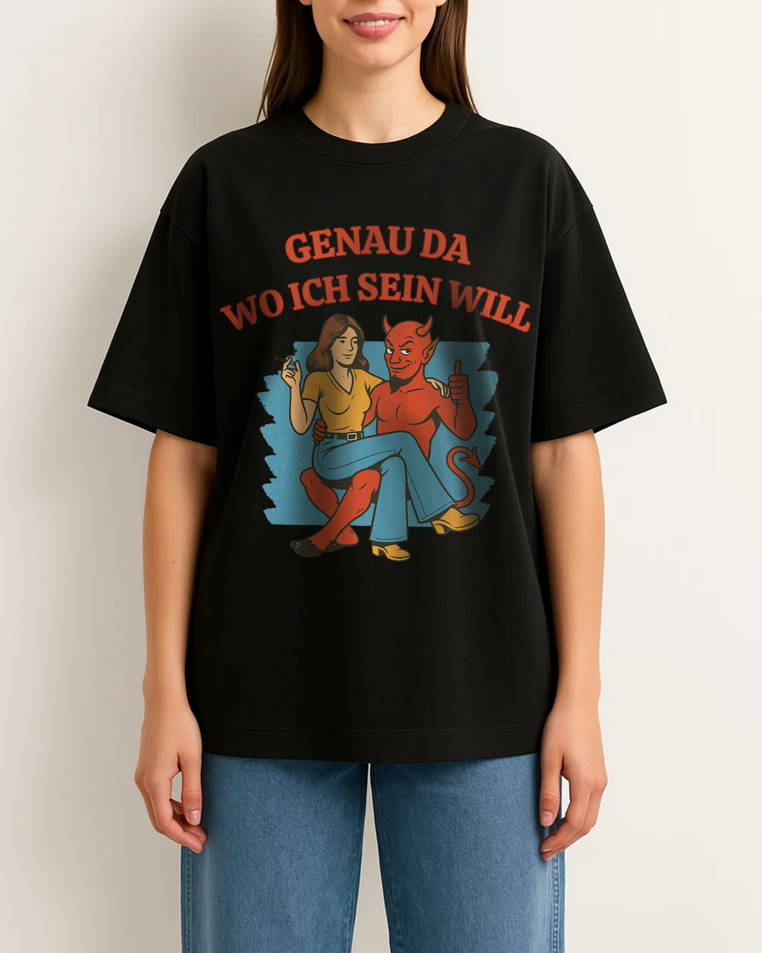 GENAU DA WO ICH SEIN WILL