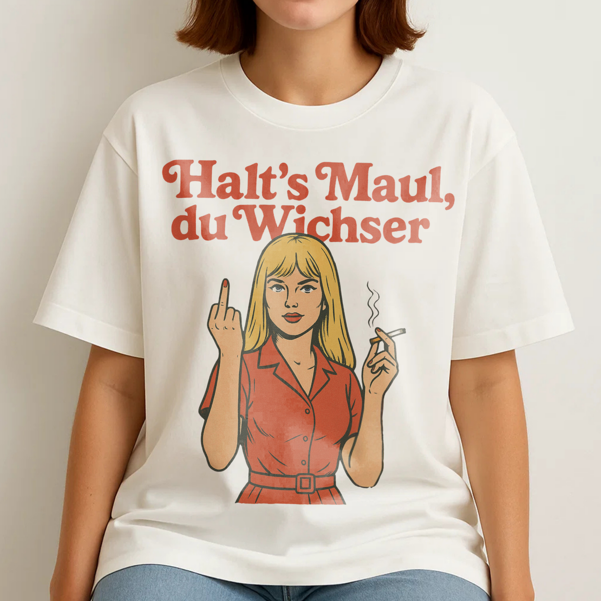 HALTS MAUL DU WICHSER