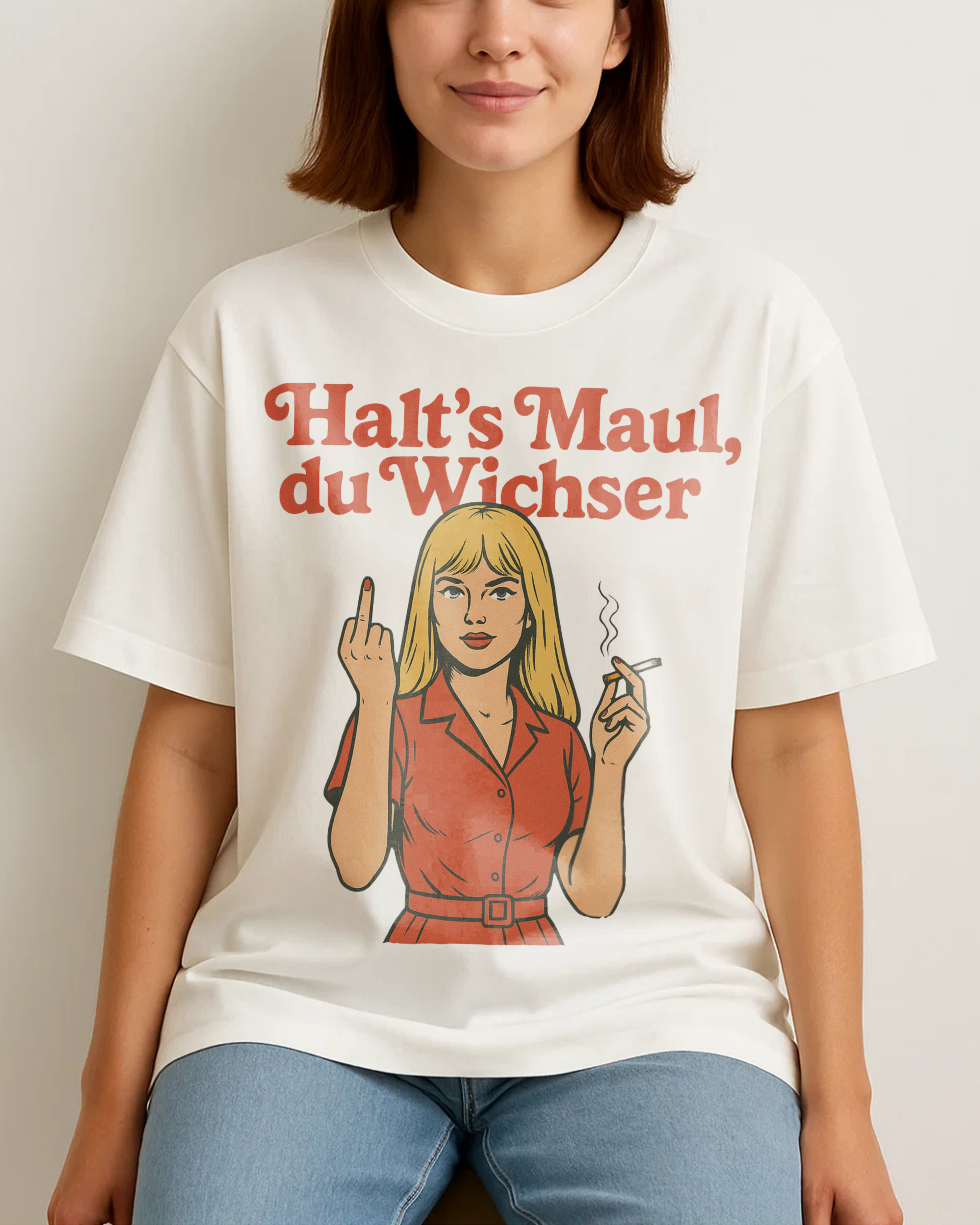 HALTS MAUL DU WICHSER