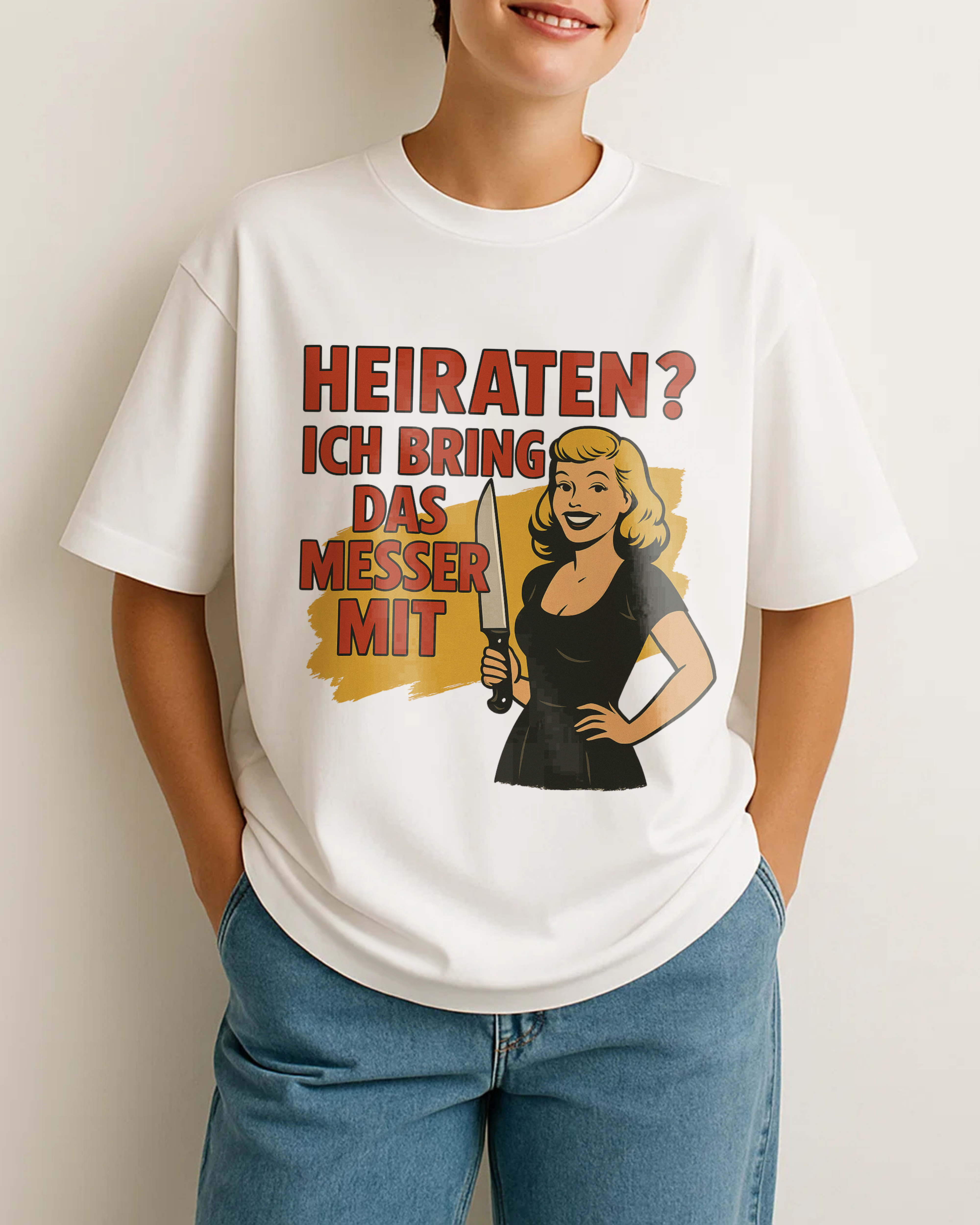 HEIRATEN? ICH BRING DAS MESSER MIT