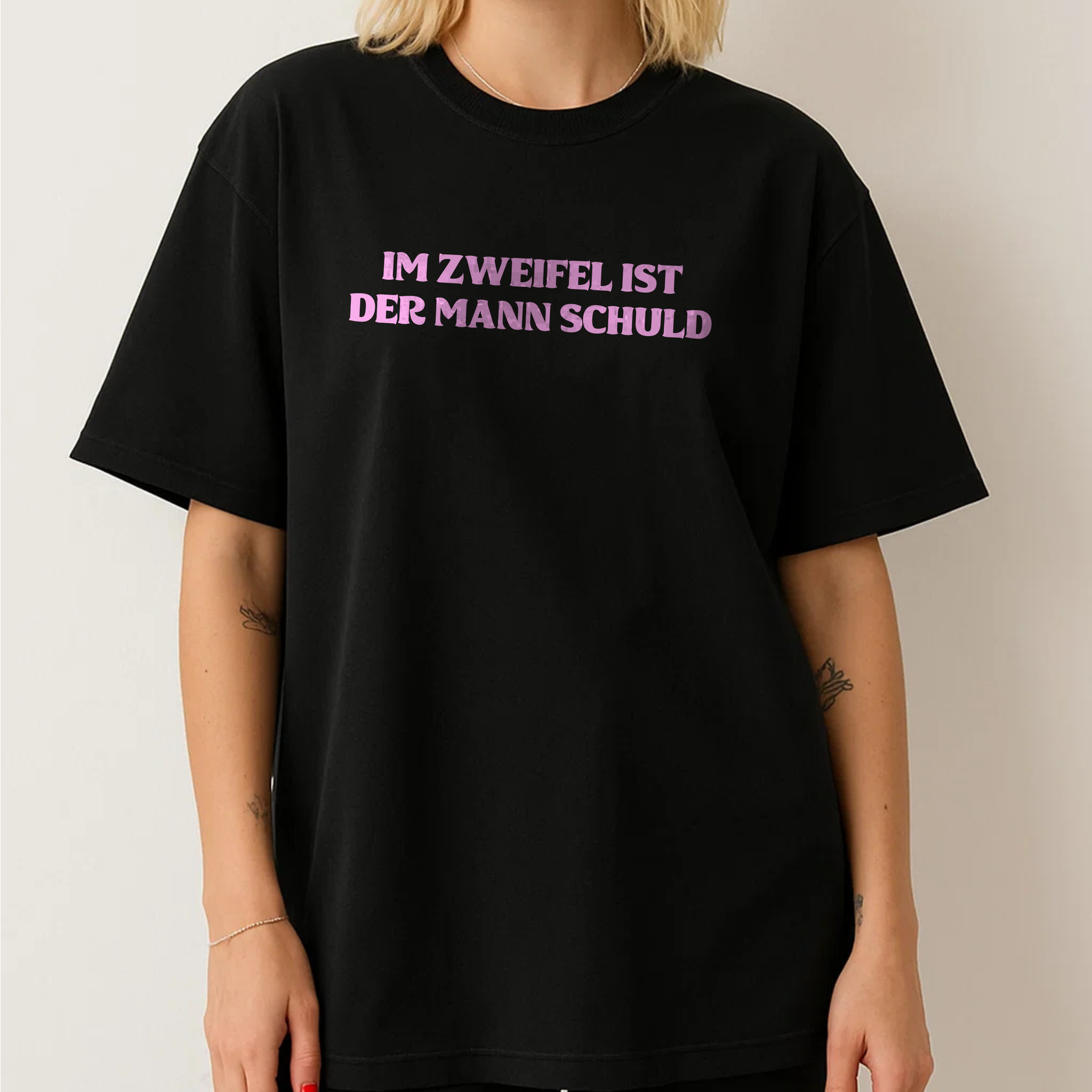 IM ZWEIFEL IST DER MANN SCHULD