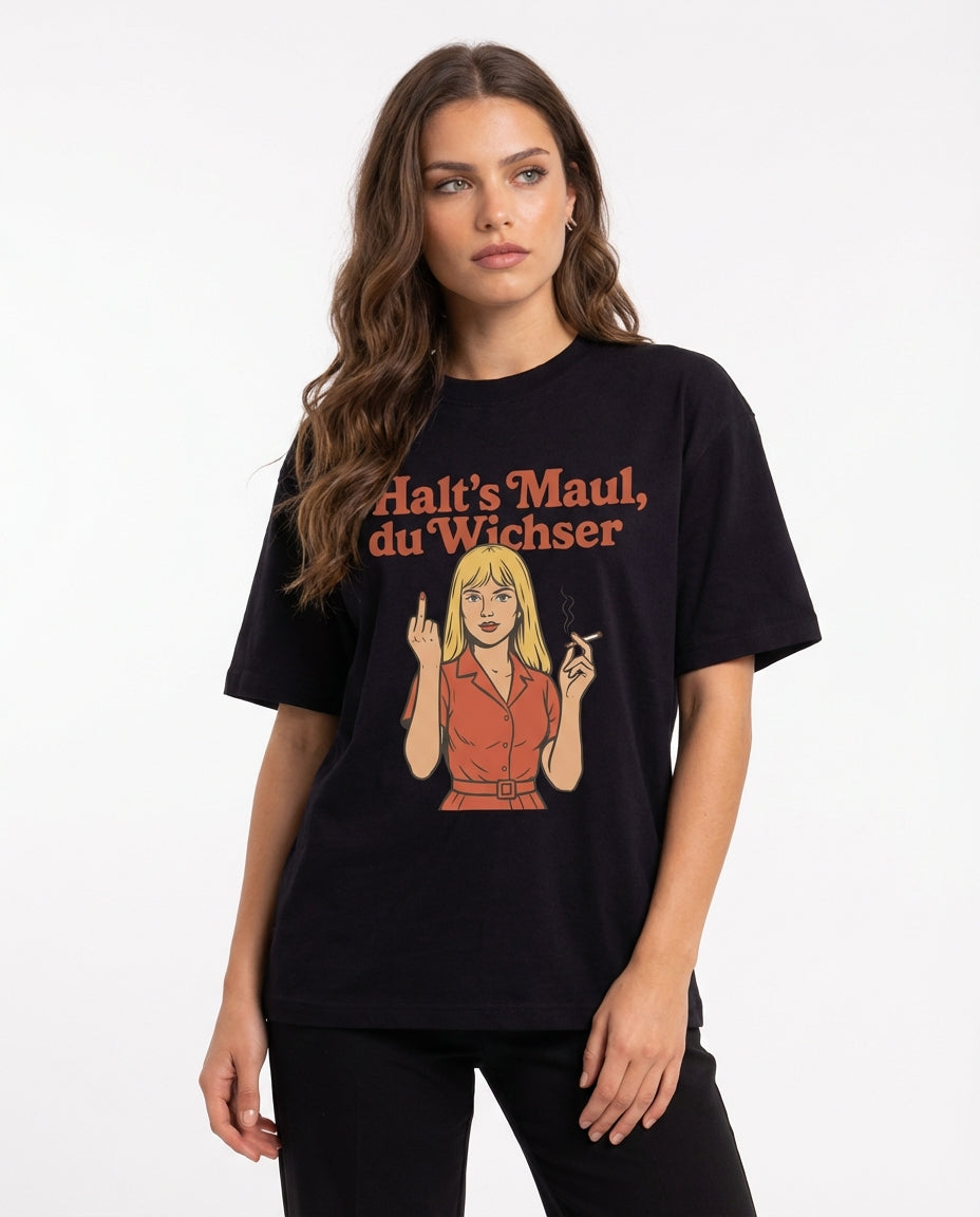 HALTS MAUL DU WICHSER