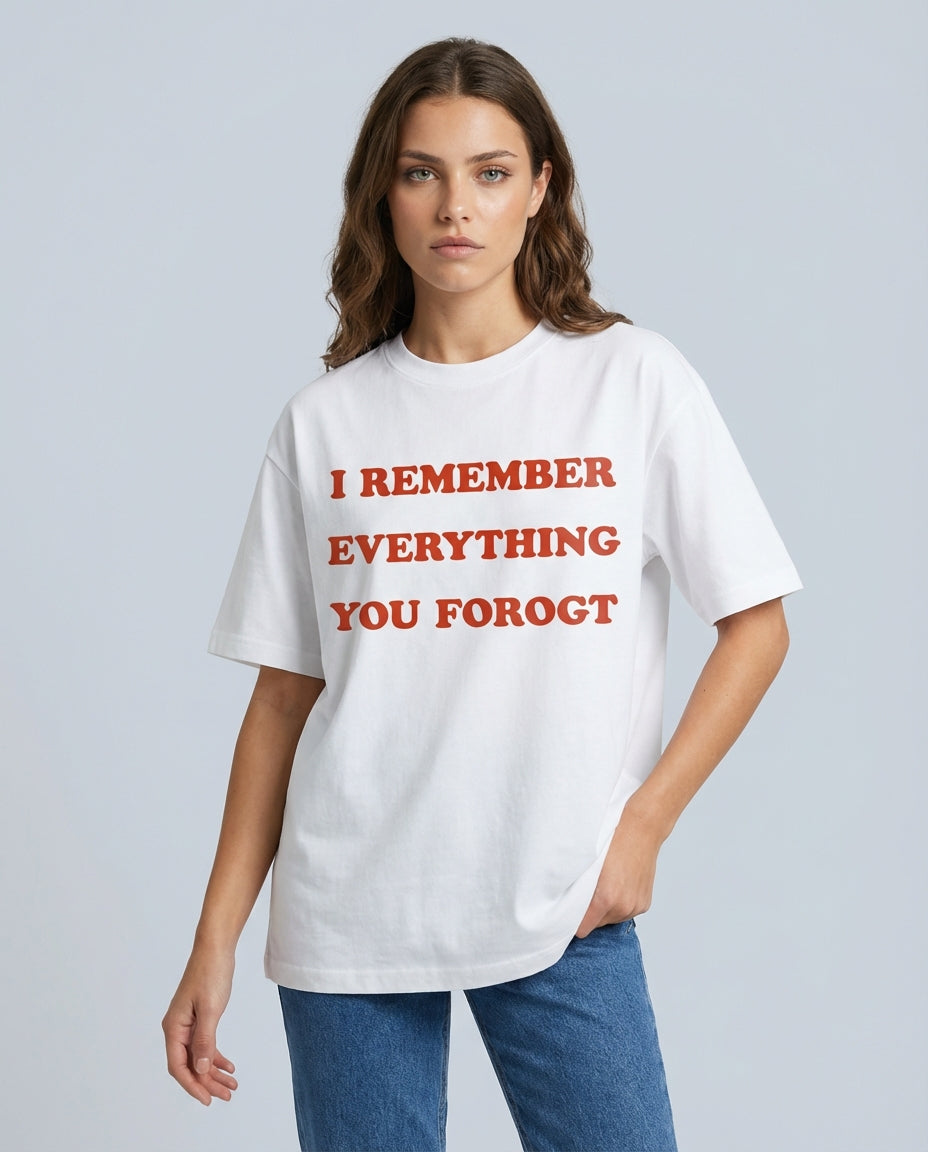 I REMEMBER EVERYTHING YOU FORGOT