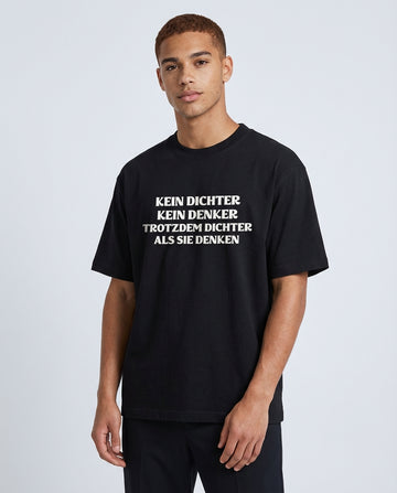 KEIN DICHTER KEIN DENKER TROTZDEM DICHTER ALS SIE DENKEN