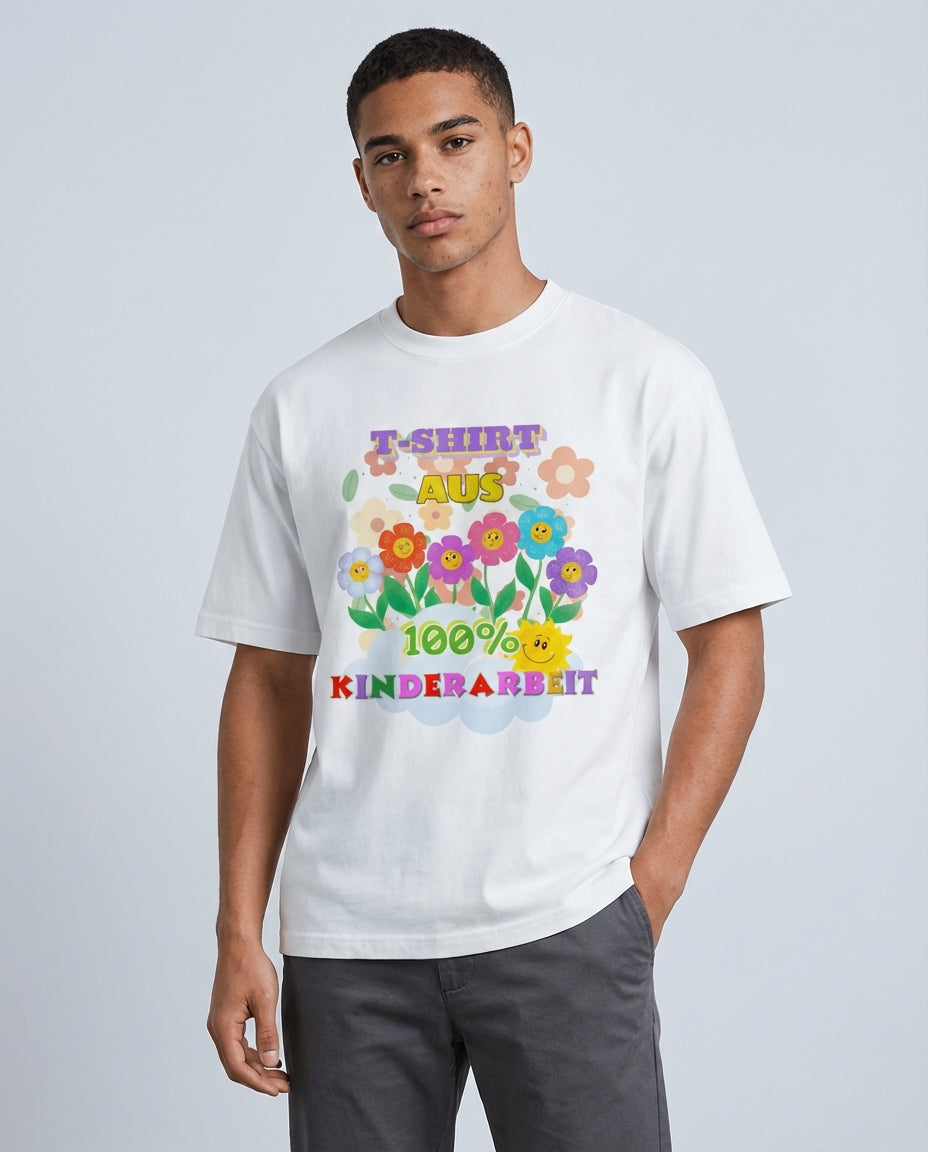 T-SHIRT AUS KINDERARBEIT