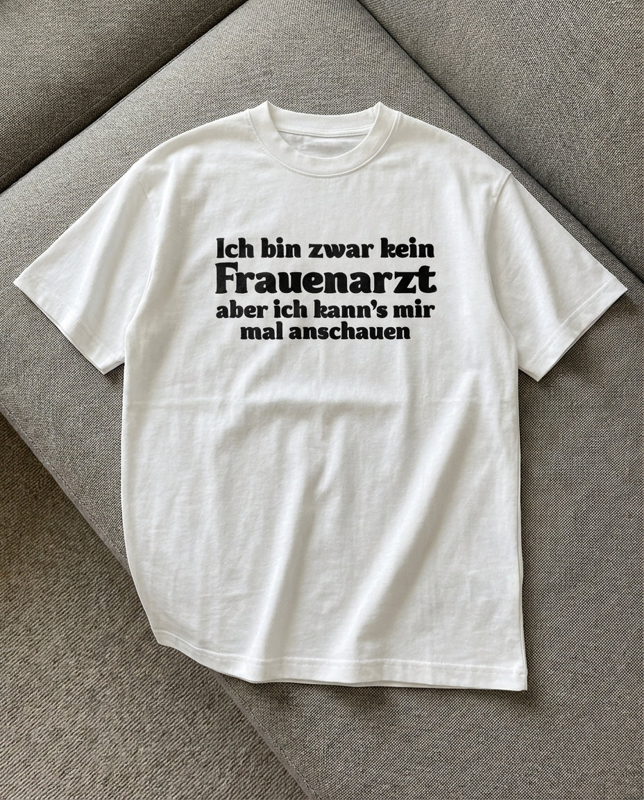 Ich bin zwar kein Frauenarzt aber ich kann's mir mal anschauen