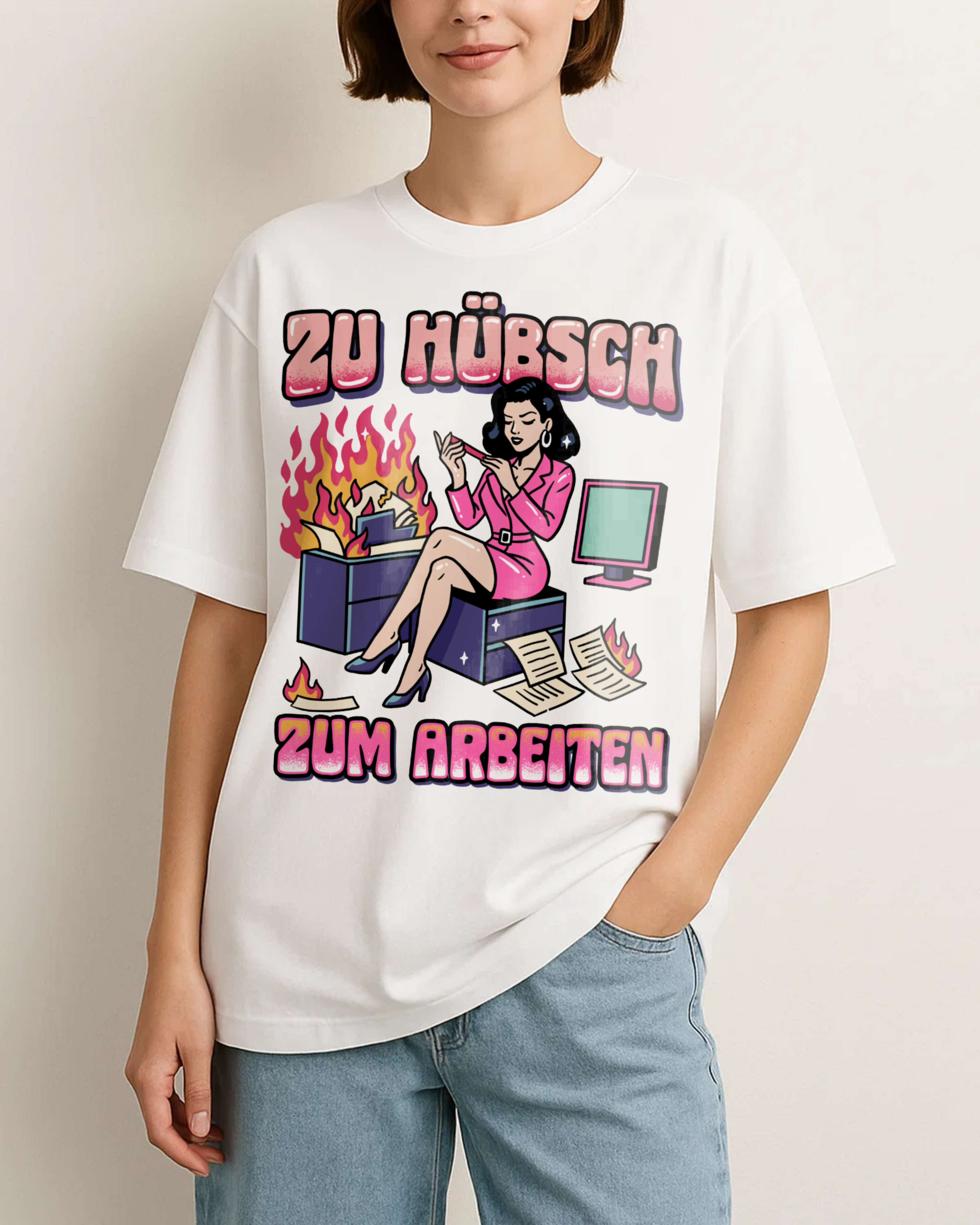ZU HÜBSCH ZUM ARBEITEN - GRAPHIC